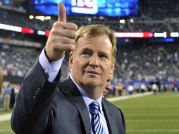 El comisionado Roger Goodell parece que sigue implacable con las suspensiones. AP  /