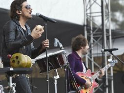 El vocalista de Zoé, León Larregui mostró su nuevo proyecto de solista, ''Solstis''. AP  /