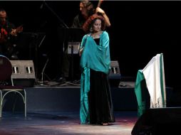 El programa musical arrancó con la interpretación de ''Wiyeri niukiyari'' tema compuesto por la propia Susana. ARCHIVO  /