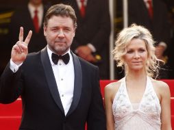Russell Crowe y Danielle Spencer en una imagen de mayo de 2010. ARCHIVO  /