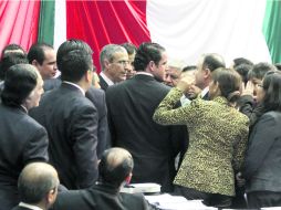 Discusión. Los diputados tendrán que ponerse de acuerdo en dos días, sobre las comsiones que faltan por designar. NTX  /