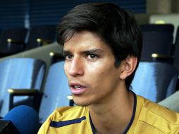 El mediocampista de Pumas, Emilio Orrantia. MEXSPORT  /