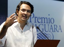 Juan Gabriel Vásquez, Premio Alfaguara de novela 2011. ARCHIVO  /