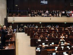 La legislatura actual, 18ª de la historia de Israel, debía concluir  normalmente en octubre de 2013. AFP  /