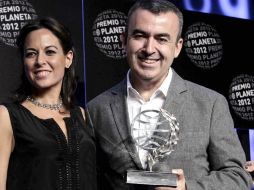 Lorenzo Silva, ganador esta noche del Premio Planeta. EFE  /