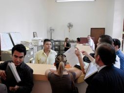 En los remodelados juzgados se tienen seis mil 500 trámites. ESPECIAL  /