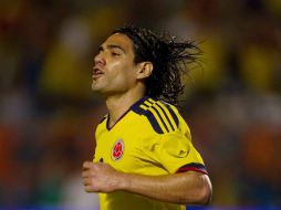 El delantero colombiano Radamel Falcao, actualmente juega con el Atlético de Madrid. MEXSPORT  /