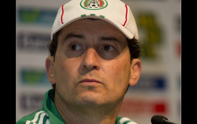 El técnico de la Selección de México, José Manuel de la Torre. MEXSPORT  /