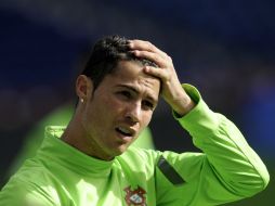De momento, la estrella portuguesa se encuentra entrenando con su Selección por partido correspondiente a fecha FIFA. AFP  /