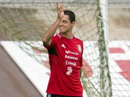 El delantero mexicano le restó importancia a las críticas que ha recibido. MEXSPORT  /