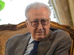 Brahimi, enviado especial de la Liga Árabe y de la Organización de Naciones  Unidas. AFP  /