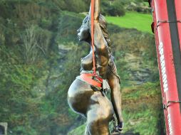 La obra del artista fue donanda por 20 años a la tranquila localidad del condado de Devon. REUTERS  /