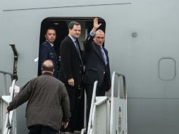 La delegación del gobierno colombiano parte a Oslo. ARCHIVO  /