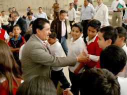 Ramiro Hernández realizó un recorrido para supervisar las obras. ESPECIAL  /