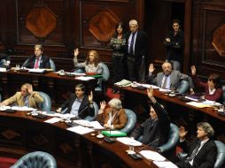 El Senado uruguayo dio sanción definitiva a una ley que despenaliza el aborto durante las primeras 12 semanas de gestación. AFP  /