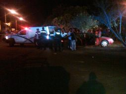 En la ejecución de Zapopan fueron asegurados 12 casquillos de bala de los calibres .38 súper, .45 y .9 milímetros.  /