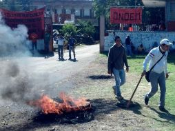 Tras los disturbios, 176 estudiantes fueron detenidos y puestos a disposición de las autoridades correspondientes. ARCHIVO  /