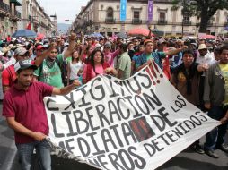 Para obtener su libertad, pagan una fianza de 15 mil pesos cada uno. ARCHIVO  /