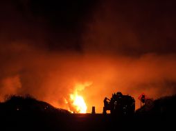 No hay reportes de que el poblado cercano al accidente, Corralillos, vaya a ser evacuado.  /