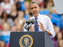 Obama afirmó que Romney se estaba retractando de sus promesas conservadoras. XINHUA  /