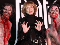 La actriz es considerada como la ''reina del cine fantástico''. NTX  /