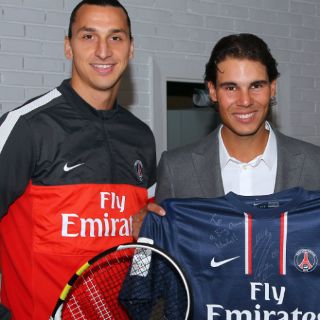 Nadal cambia el tenis por el futbol