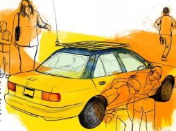 Eran como las diez y media de la noche cuando dejé a un amigo en la esquina de Alcalde e Irene Robledo y una señora se subió al taxi.  /