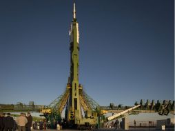 La nave será lanzada con ayuda de un cohete Soyuz-FG desde la rampa 31 de Baikonur. AP  /
