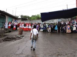 Los manifestantes demandan la liberación del encargado del orden Cruz Cárdenas Salgado. ARCHIVO  /