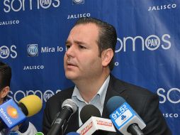 Miguel Ángel Monraz (foto) reconoció la destacada labor de González Morfín dentro del PAN. ARCHIVO  /