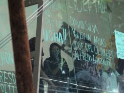 Aclaran que el inmueble no tiene daños sólo algunas pintas. EFE  /