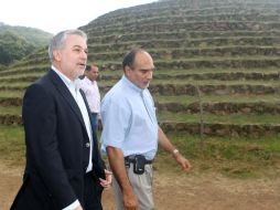 Emilio González, acudió a los Guachimontones y resaltó eventos de relevancia durante su gestión que aportaron al turismo.  /