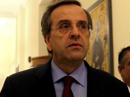 Imagen del primer ministro griego Antonis Samaras. EFE  /