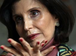 La escritora presenta un nuevo libro de relatos. EFE  /