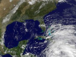 Imagen de satélite de la tormenta tropical ''Sandy''. AFP  /