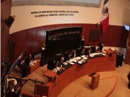 los legisladores del PRI votaron a favor de la Reforma Laboral. NTX  /