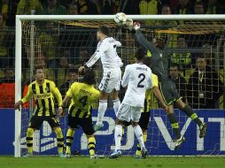 A pesar de tener opciones en el partido, Real Madrid no puedo saca un buen resultado de Dortmund. REUTERS  /