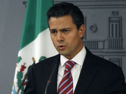 Peña cuenta con 150 MDP para el periodo de transición. ARCHIVO  /