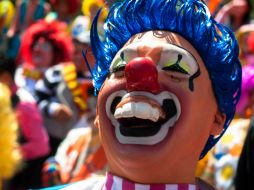 A propósito del optimismo, en Ciudad de México se realizó una convención de payasos. NTX  /