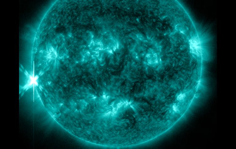 Las llamaradas solares son explosiones de gran alcance de radiación. NTX  /