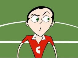 Imagen de Javier Hernández del video exhibido en YouTube titulado ''Chicharito United''. ESPECIAL  /