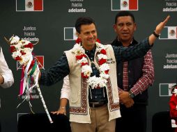 Peña Nieto realiza una gira por su natal Estado de México. EL UNIVERSAL  /