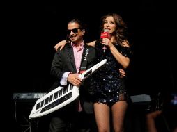 Sentidos Opuestos fue la banda cerradora del evento.  /