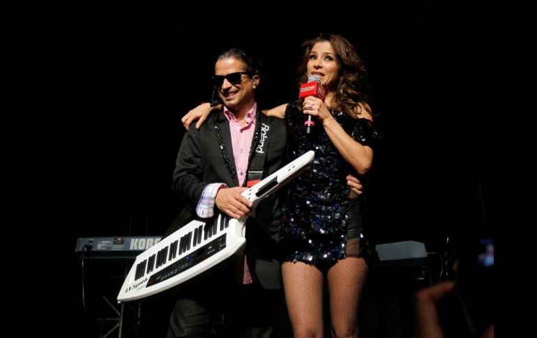 Sentidos Opuestos fue la banda cerradora del evento.  /