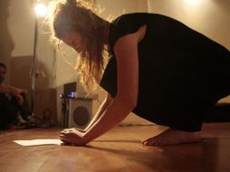 Amadís de Murga imparte el taller para actores Creación Destrucción en el Teatro Estudio Tres23. ARCHIVO  /