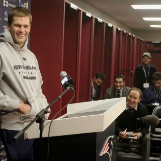Tom Brady se prepara para Wembley