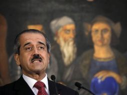 Córdova asegura que nadie le ''dobló las manos'' a la dependencia, sobre el asunto de los normalistas en Michoacán. EL UNIVERSAL  /