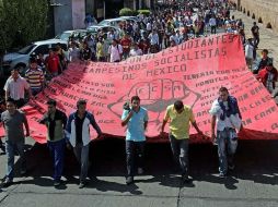 Estudiantes anticipan volver a las calles a manifestarse si no se cumplen sus exigencias. ARCHIVO  /