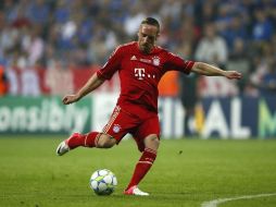 Debido a los problemas que Ribery tiene en el muslo derecho no podrá jugar. ARCHIVO  /