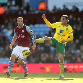 Aston Villa empata 1-1 con el Norwich City